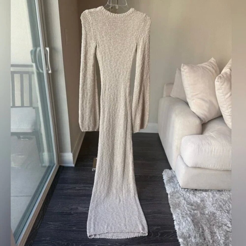 Tularosa Titta Maxi Dress in Ivory, XXS - Picture 4 of 7